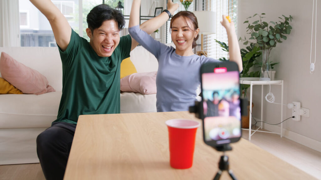 Instagramリール撮影イメージ